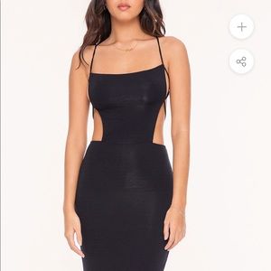 Indah tamri dress- black- small/medium